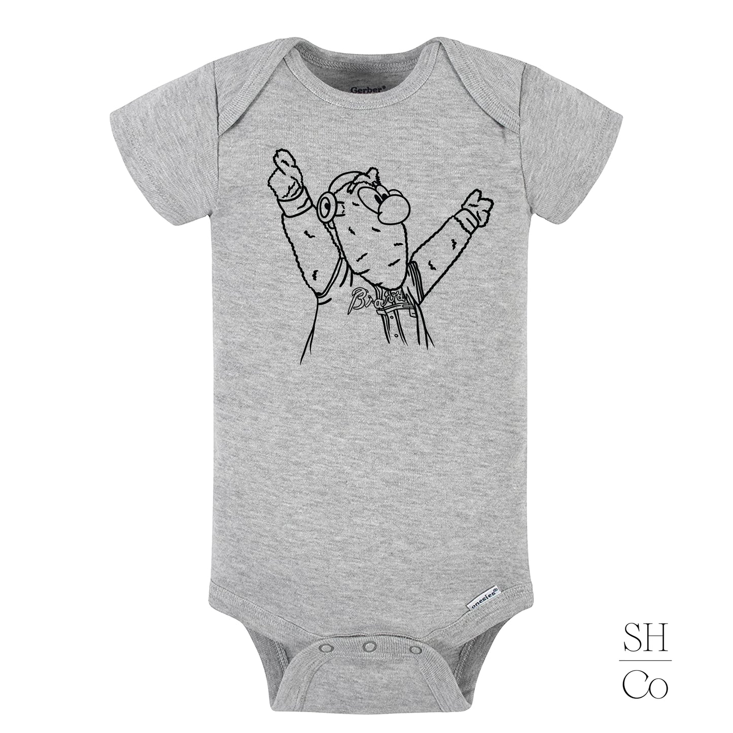 Blooper-Braves-Gray-Onesie