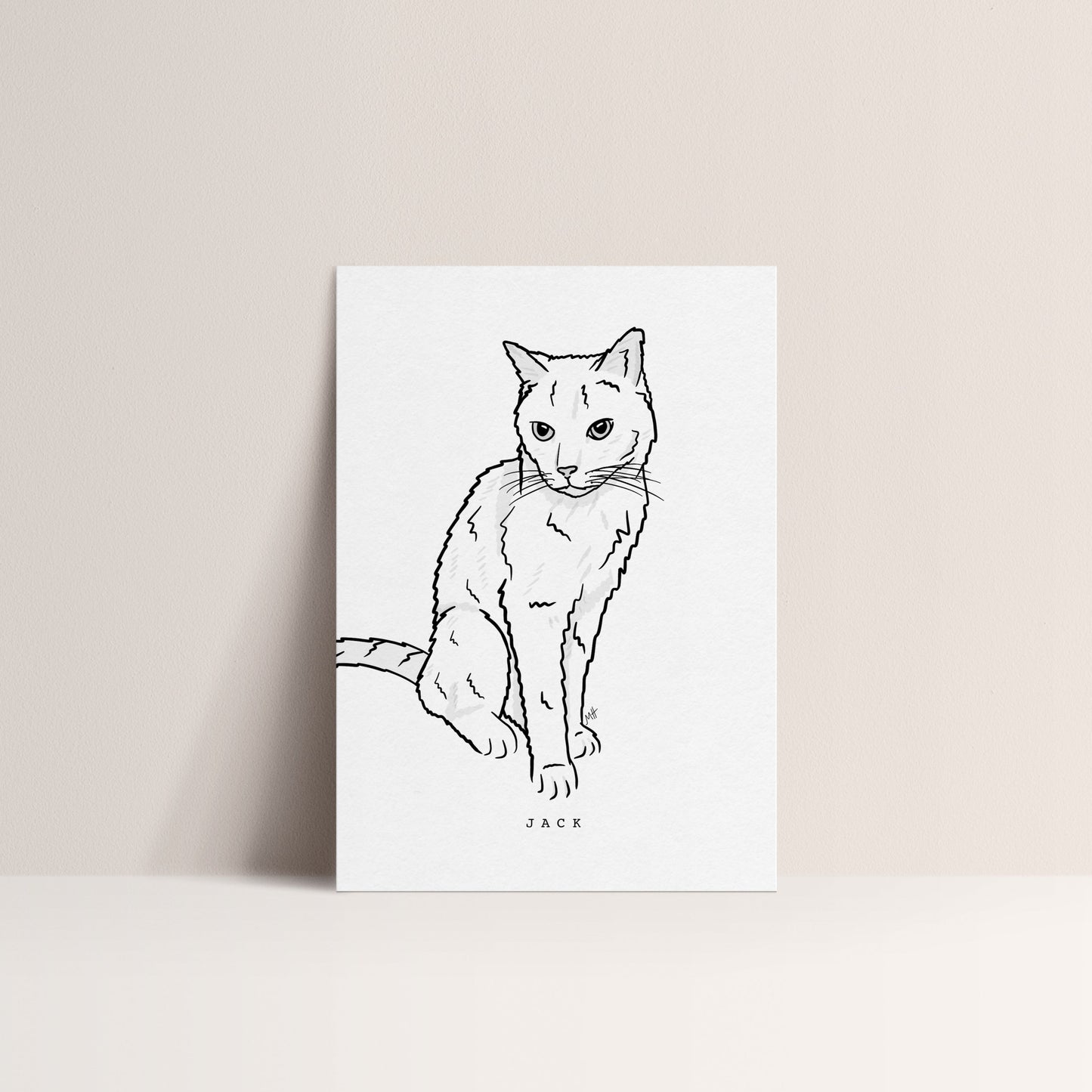 Custom-Cat-Line-Portrait