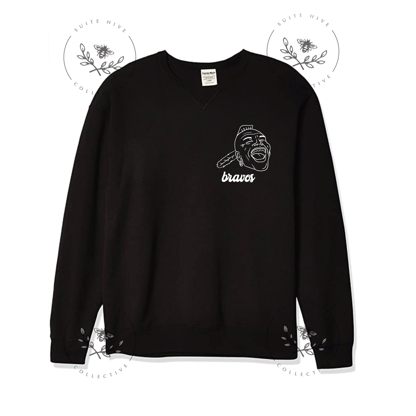 Atlanta Braves Bravos Unisex Sweatshirt - Super Soft Cotton Blend