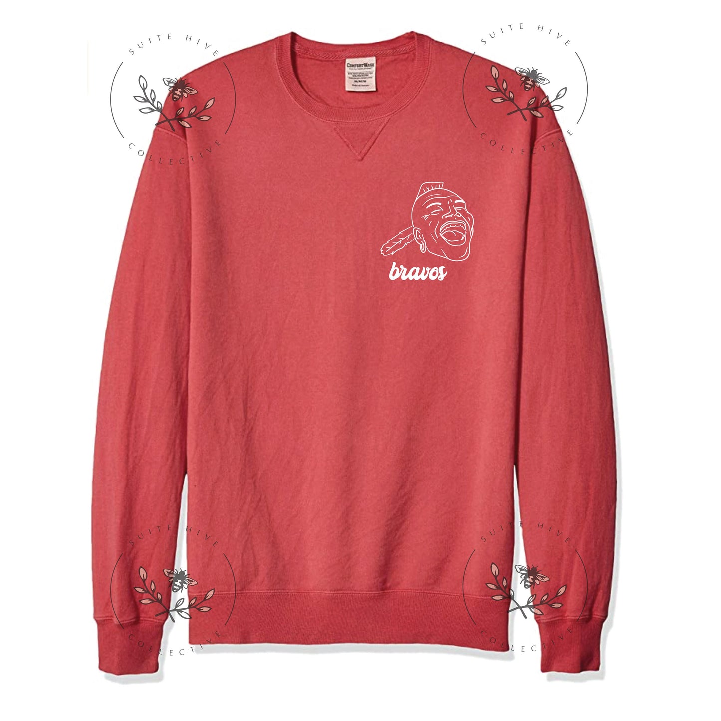Atlanta Braves Bravos Unisex Sweatshirt - Super Soft Cotton Blend