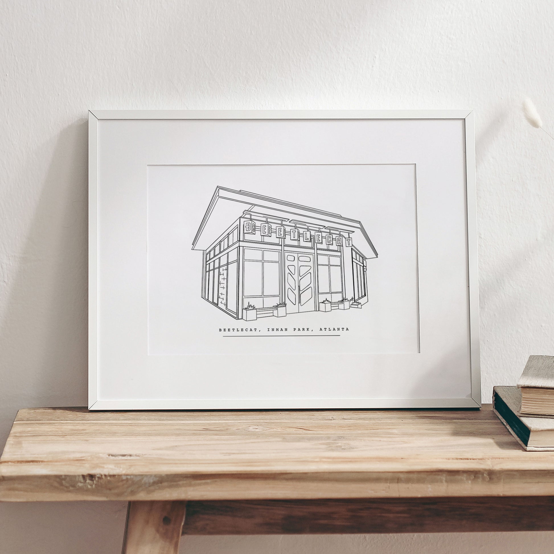 Beetlecat-Atlanta-Restaurant-Line-Illustration