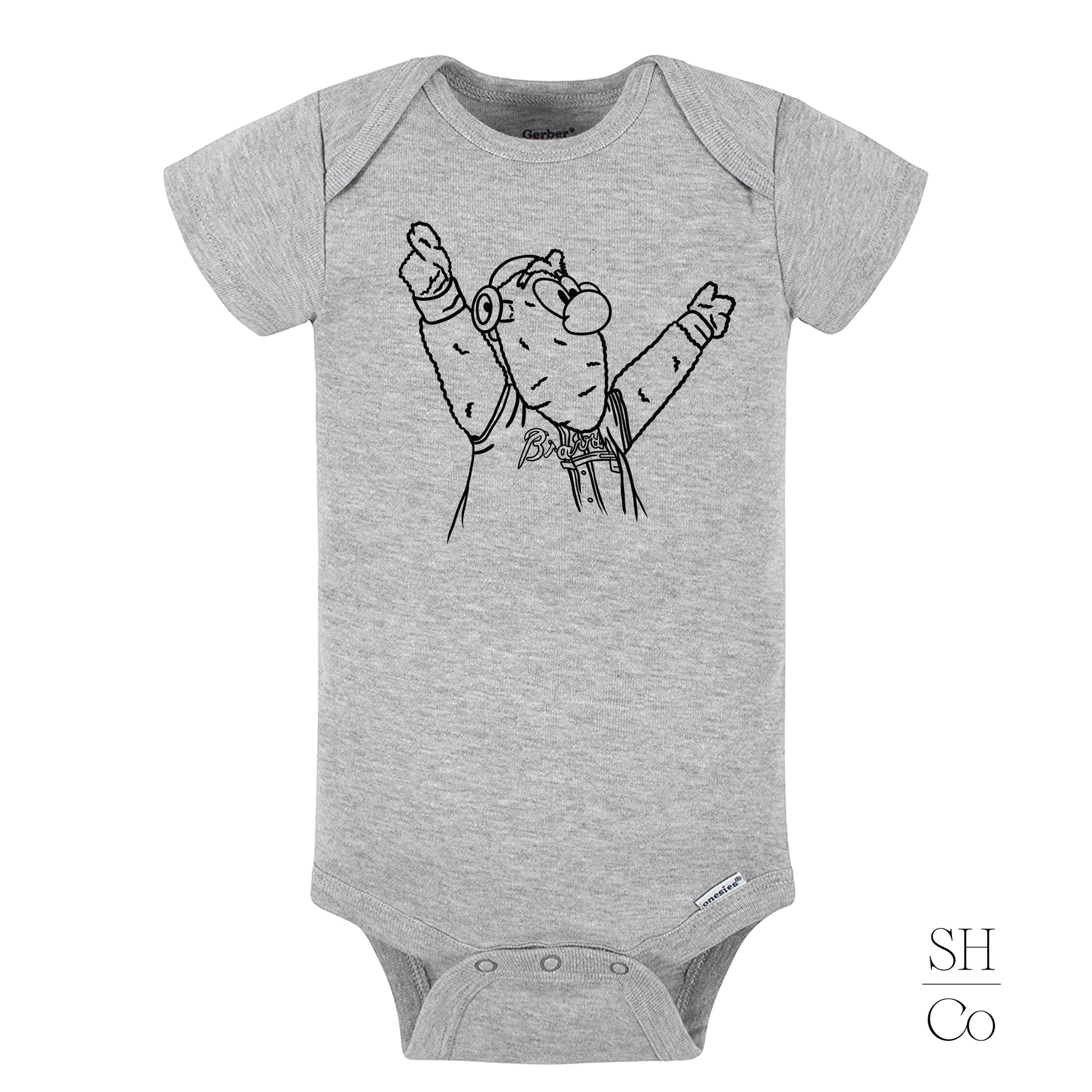 Blooper-Braves-Gray-Onesie