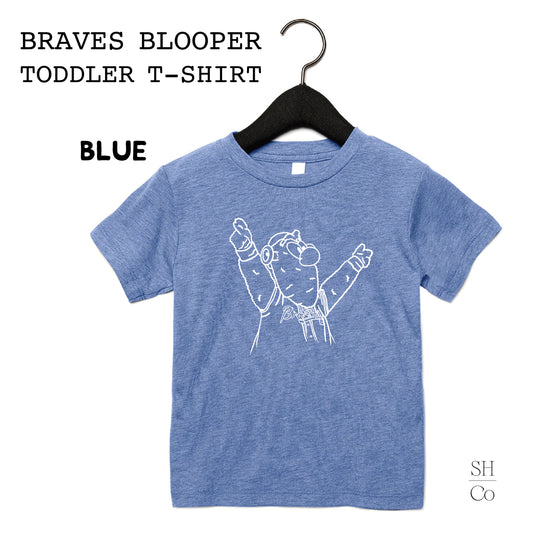 PREORDER | Atlanta Braves Blooper Toddler T-Shirt - Custom Handmade Gameday Gear