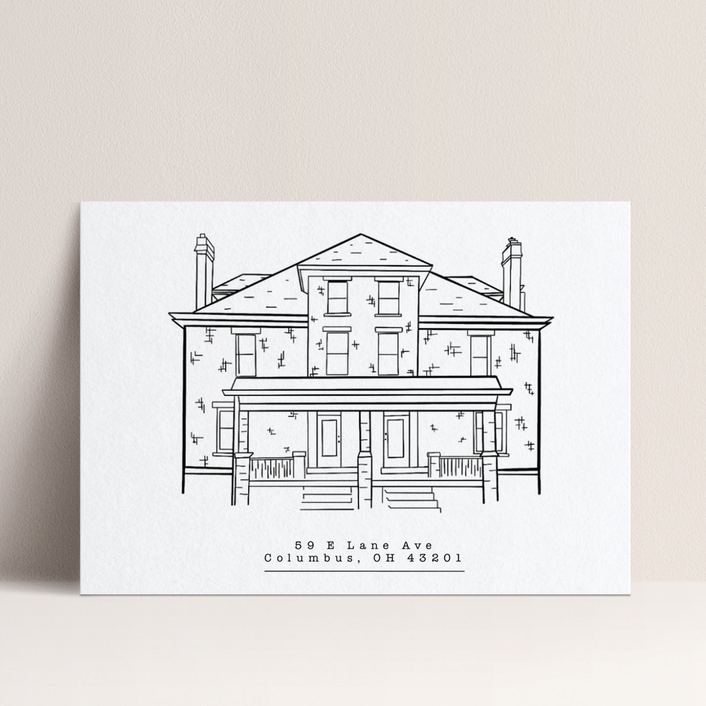 College-House-Line-Drawing-Alumni-Gift