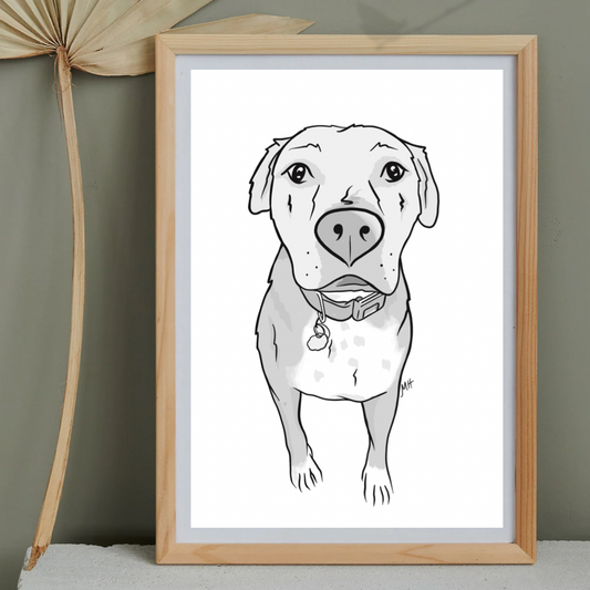 Custom-Dog-Line-Art-Drawing