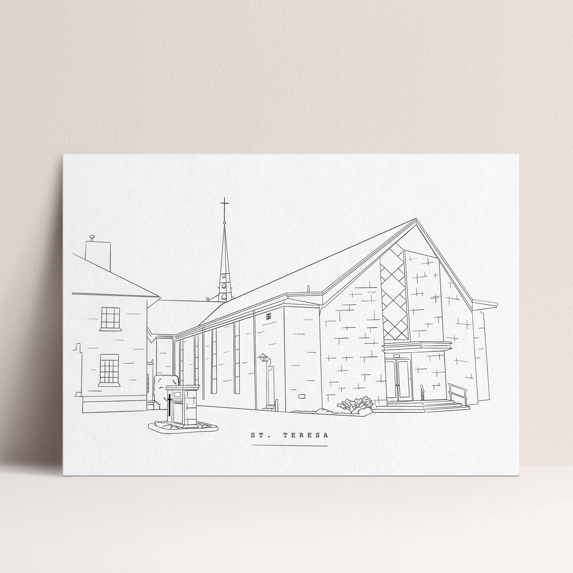 Line-Drawing-Church-Wedding-Venue