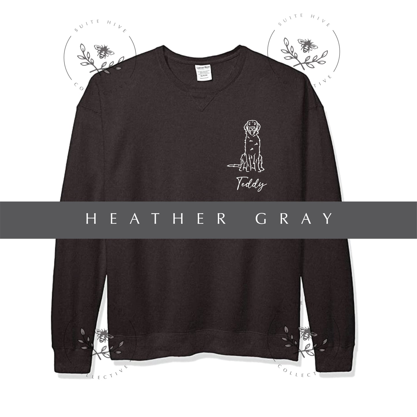 Custom Pet Sweatshirt | Wear Your Dog on Your Heart