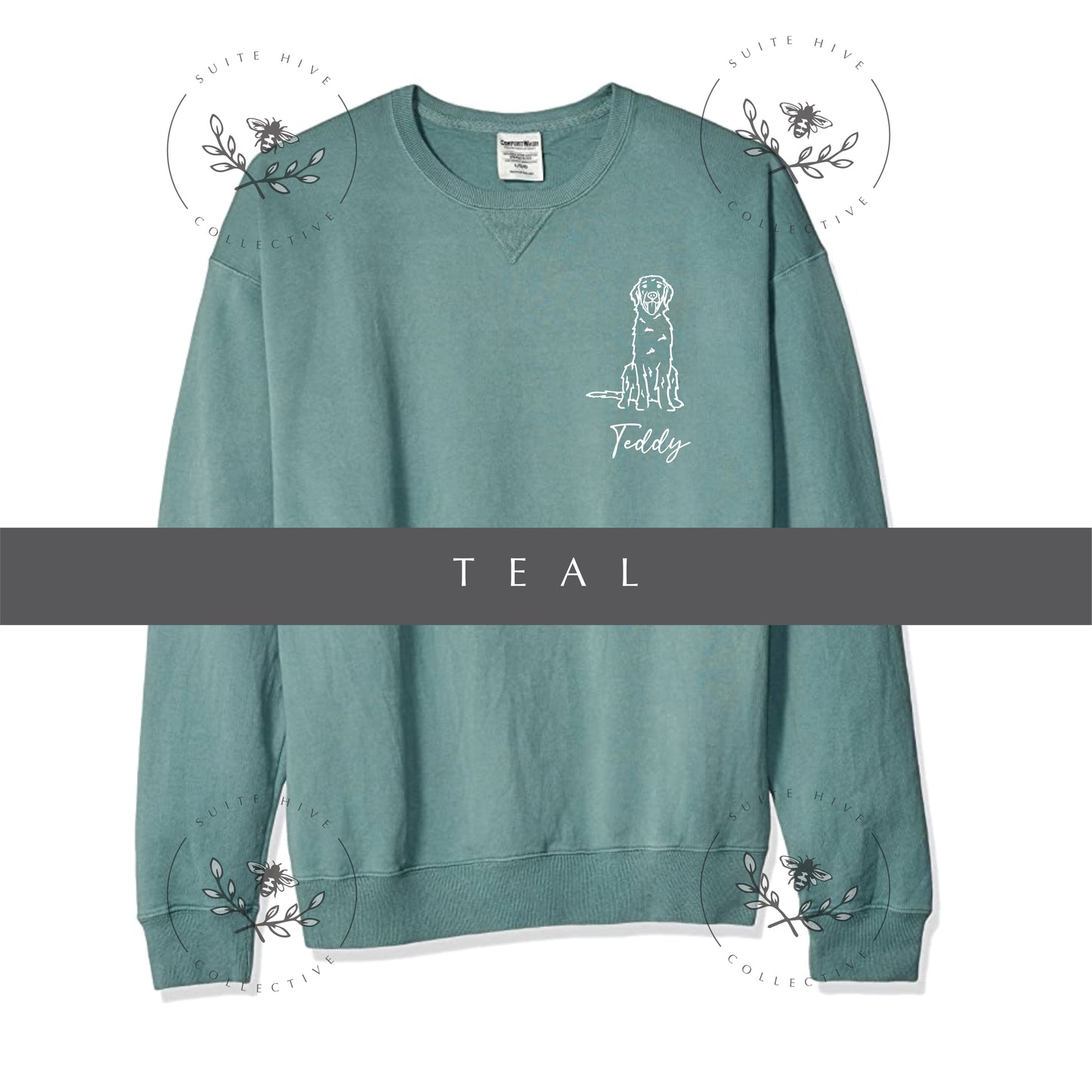 Custom Pet Sweatshirt | Wear Your Dog on Your Heart