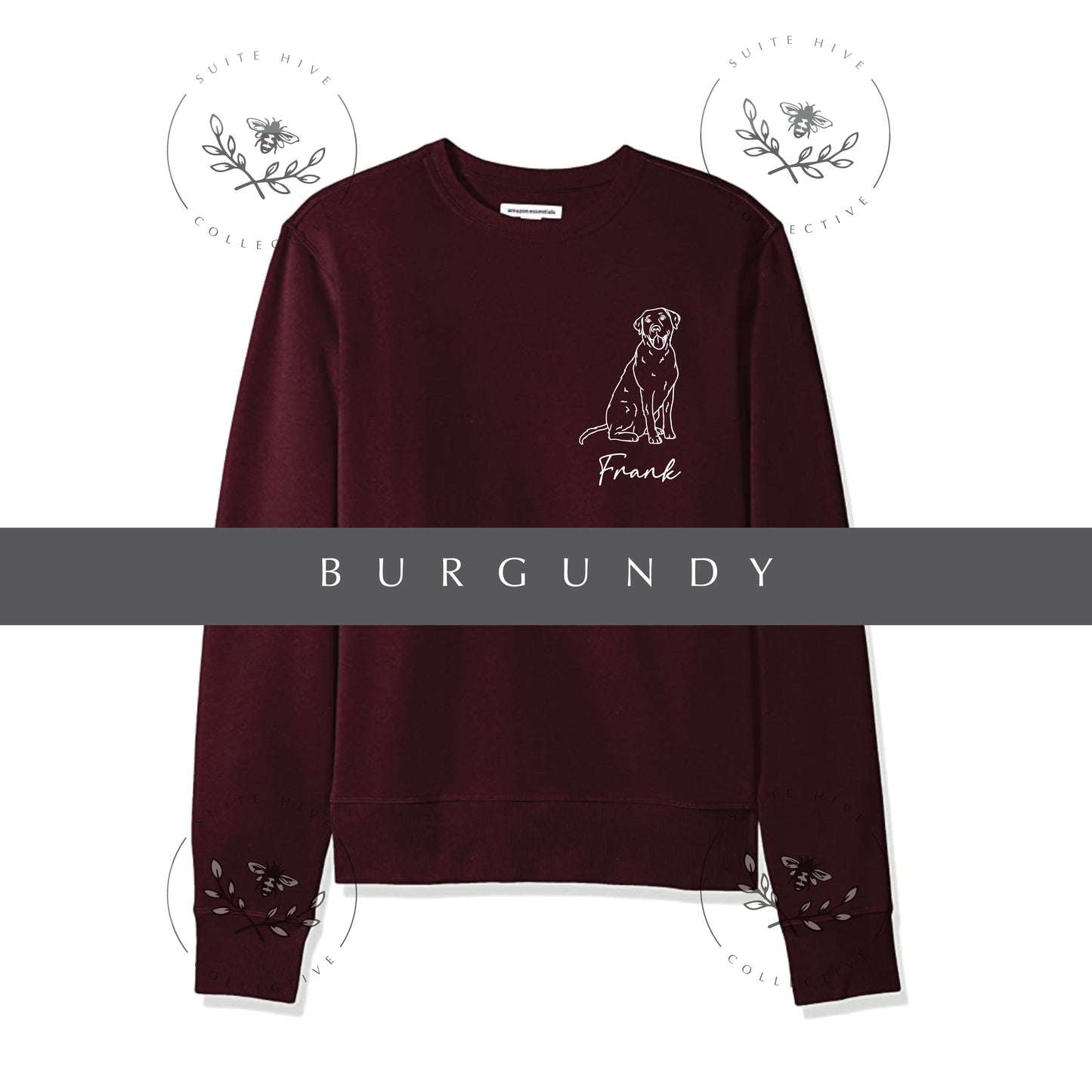 Custom Pet Sweatshirt | Wear Your Dog on Your Heart