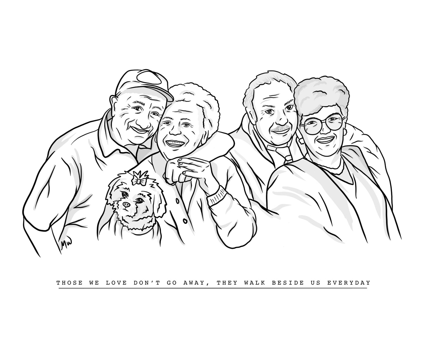 Personalized-Drawing-Family-Photo-Line-Portrait