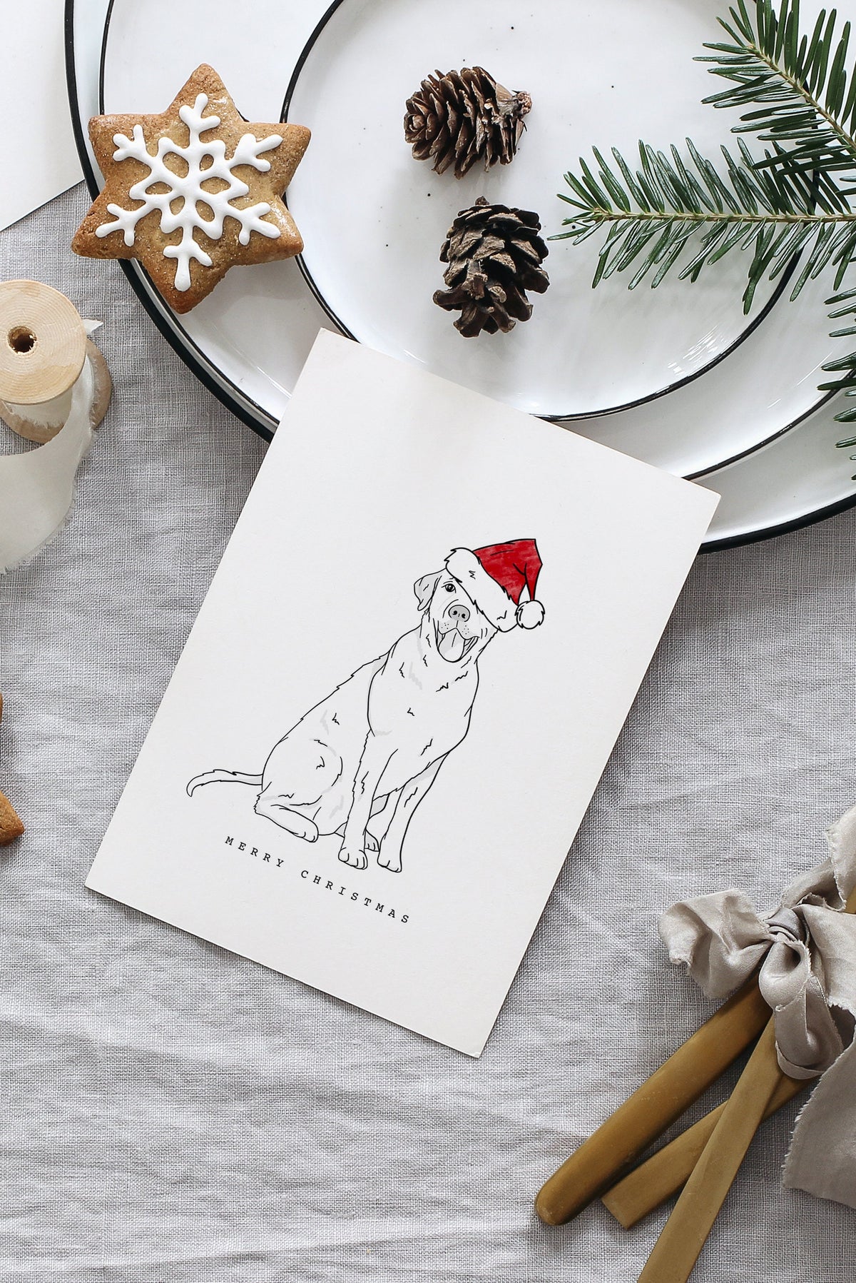 Labrador Retriever Christmas Card Set