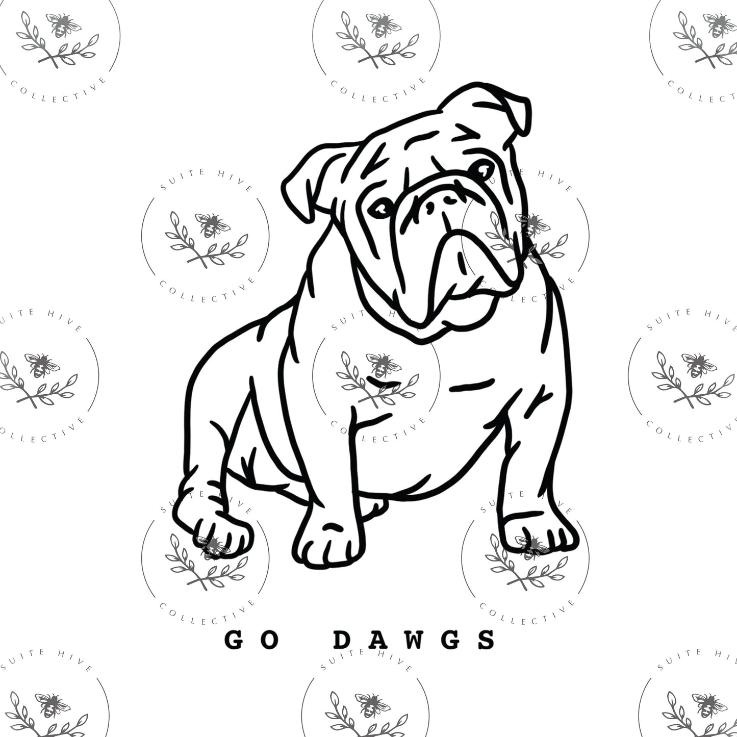 PREORDER | Georgia 'Go Dawgs' Game Day Sweatshirt - Super Soft, Unisex