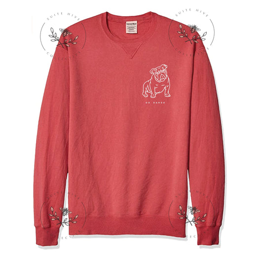 PREORDER | Georgia 'Go Dawgs' Game Day Sweatshirt - Super Soft, Unisex